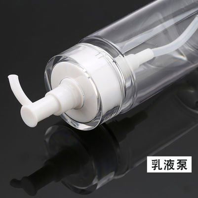 Acrylic 160ml Lotion Dispenser Bottle Silk Screen 200ml Empty Bottles