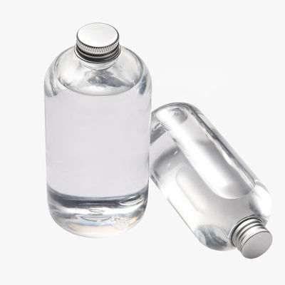 500ml PET Juice Boston Plastic Bottles With Aluminum Cap Drinks Milk Tea