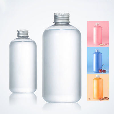 500ml PET Juice Boston Plastic Bottles With Aluminum Cap Drinks Milk Tea