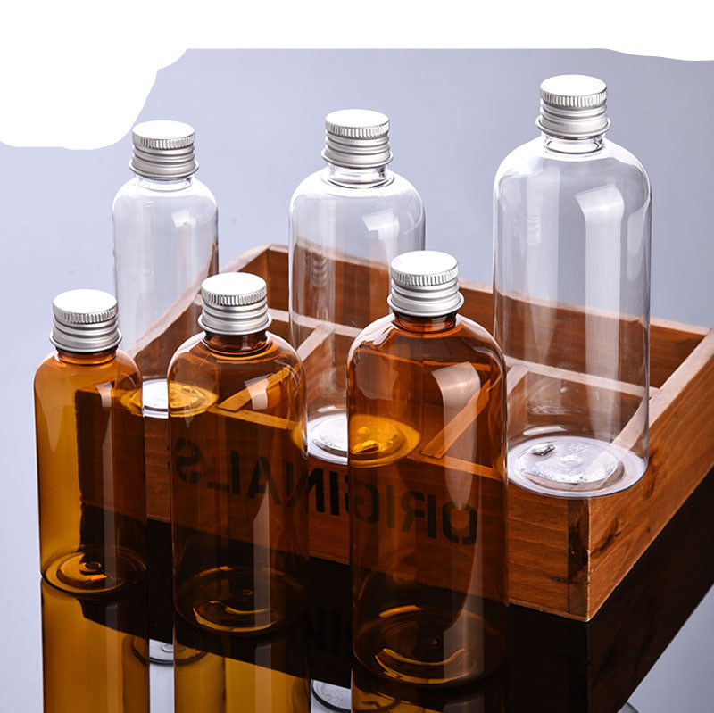 Aluminum Brown 100ml Shampoo Spray Bottle Amber Personal Care