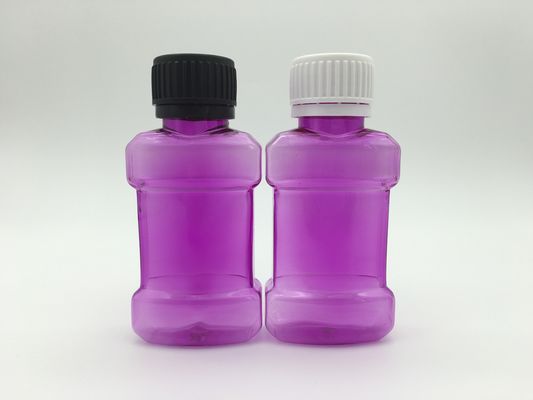150ml 250ml Purple Squeeze Mouthwash Botol Sablon
