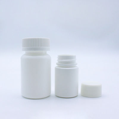 Botol Obat Plastik HDPE Hot Stamping Kemasan Suplemen Vitamin
