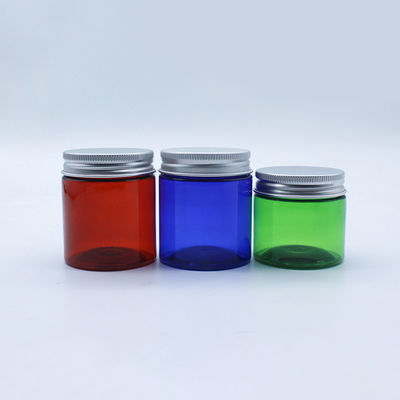 1oz 2oz Warna Disesuaikan Botol Mulut Lebar Botol Krim Plastik PET